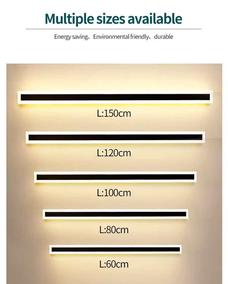 Bloomstone Vertical LED Outdoor Wall Light – Warm Glow Edition